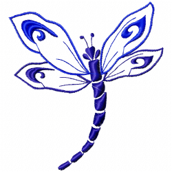 Butterfly Embroidery Design 3